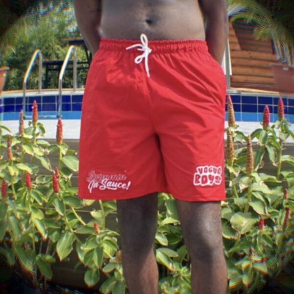 VB SWIM SHORTS [RED]