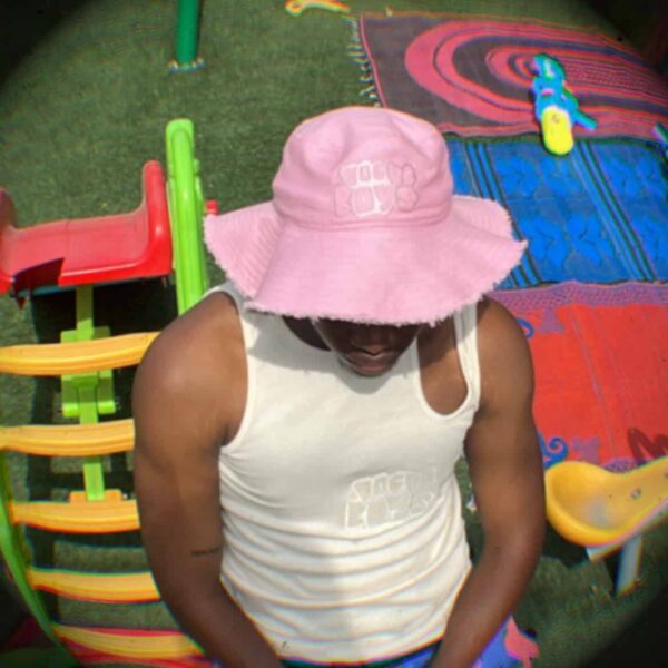 VB LOGO BUCKET HAT [BBY PNK]