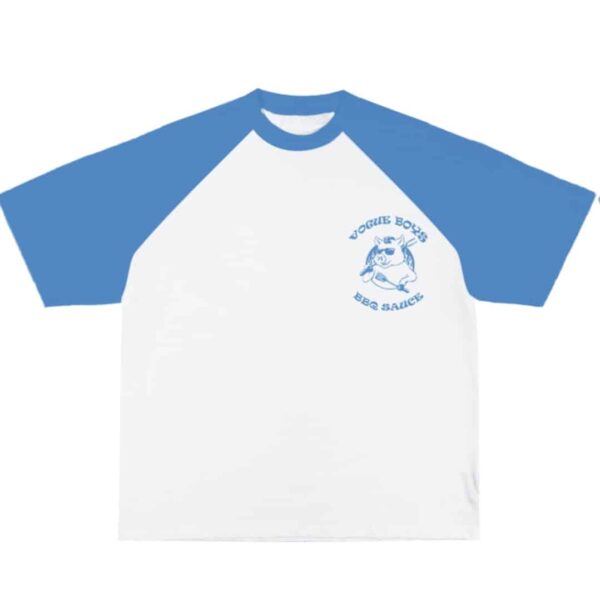 VB BBQ RAGLAN TEE [BLU]
