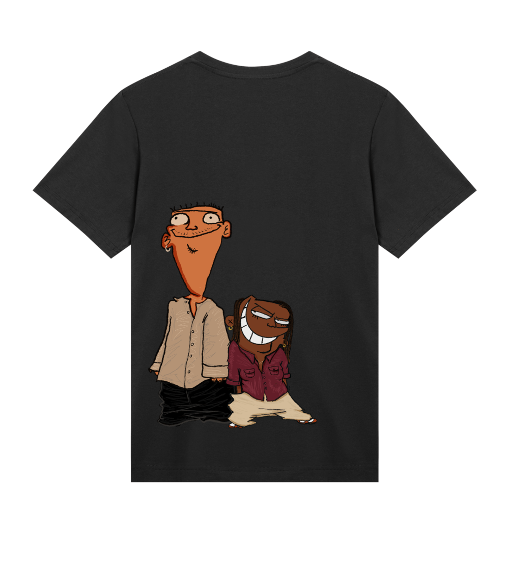Kevwe & Cam Black Tee - Image 2