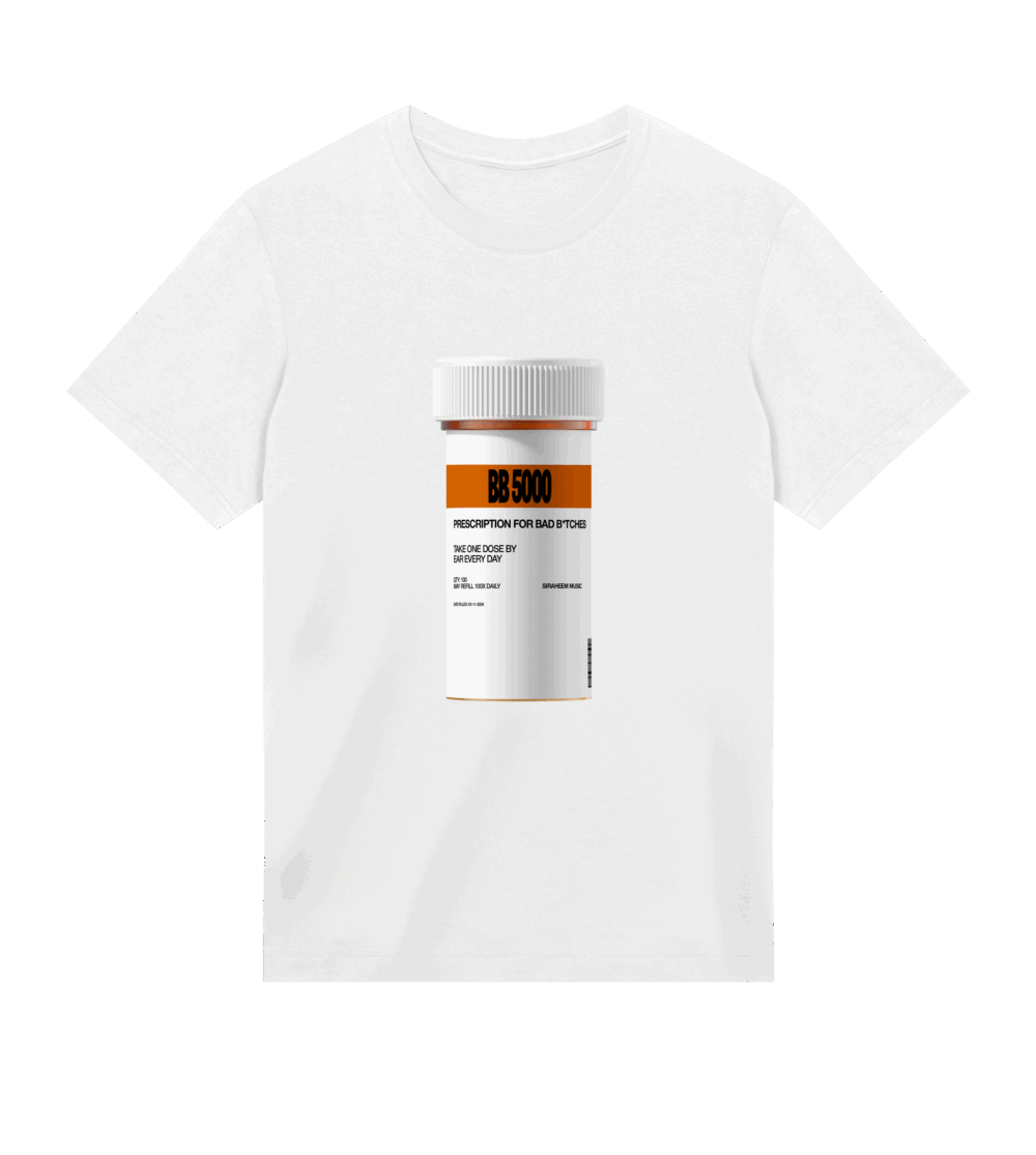 BB 5000 White Tee