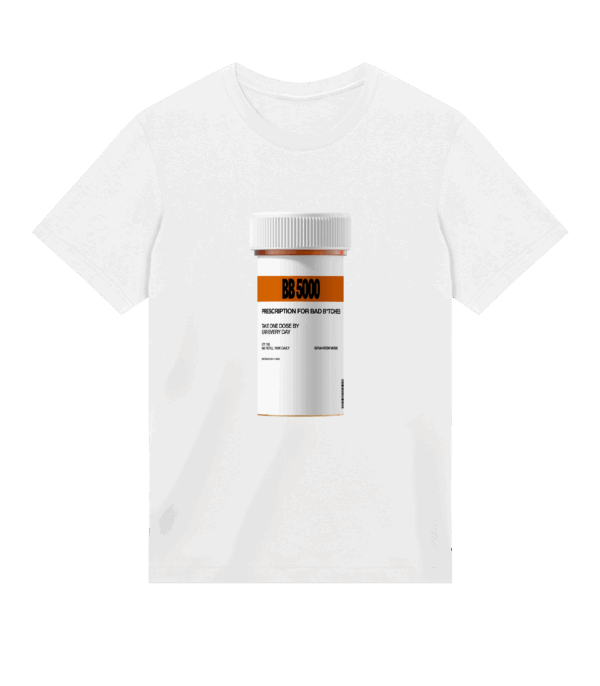 BB 5000 White Tee