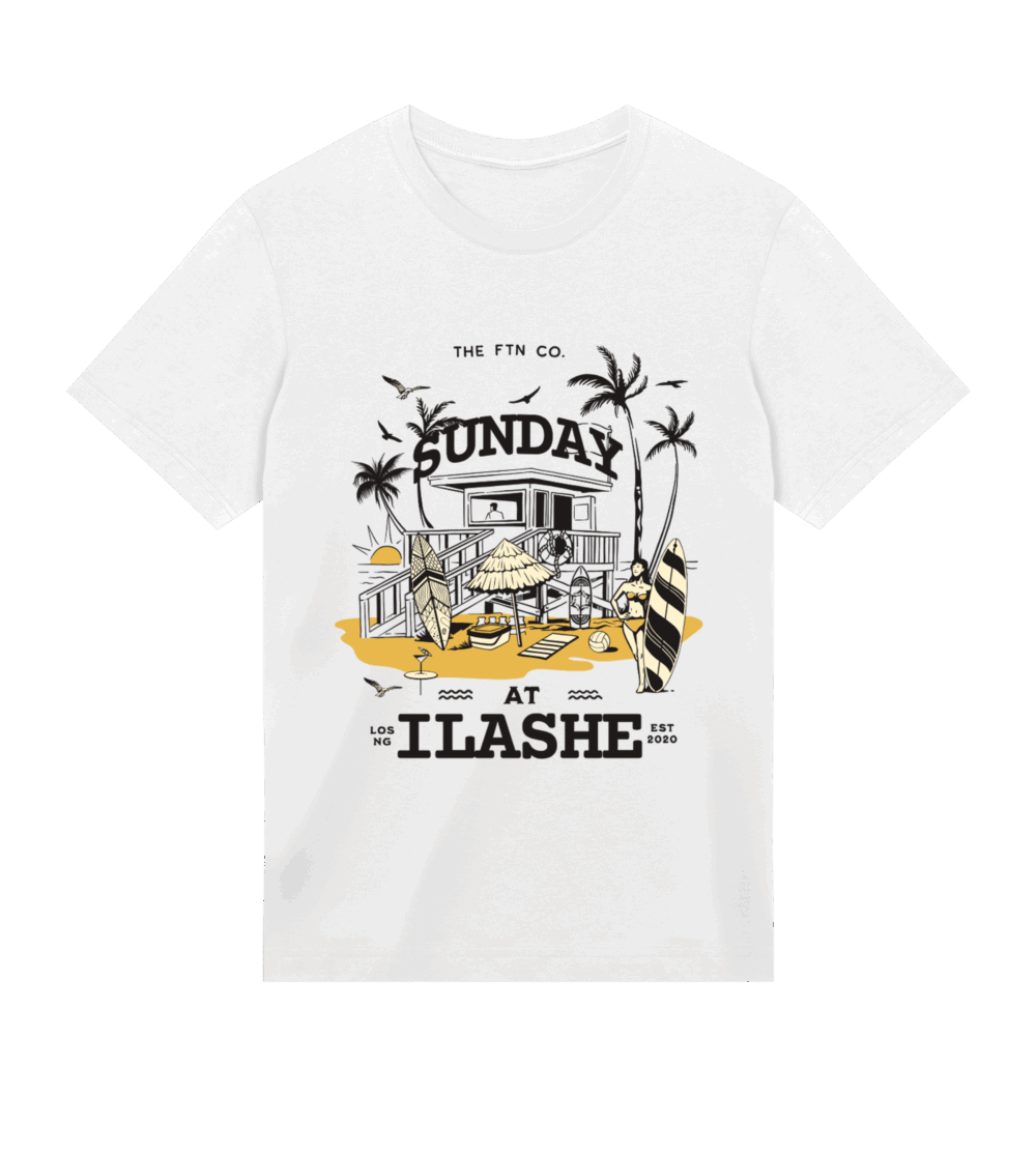 Sunday White Tee