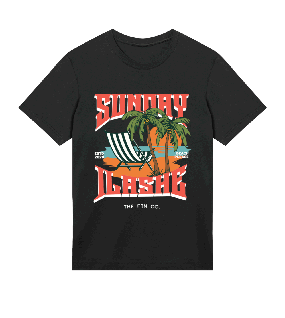 Sunday at Ilashe Black Tee