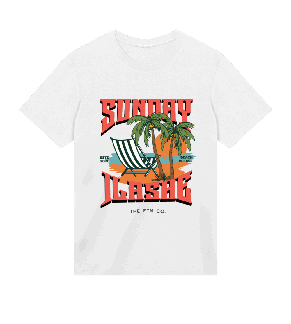 Sunday at Ilashe White Tee