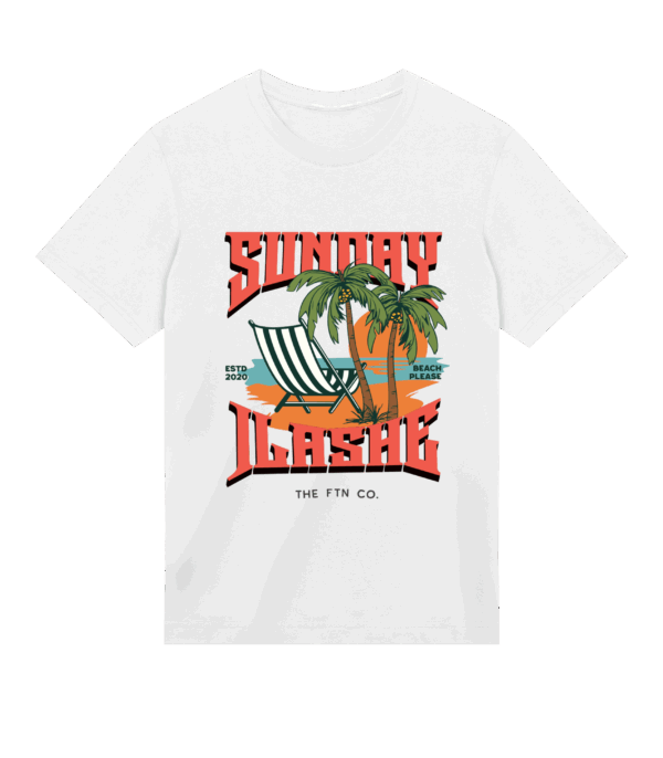 Sunday at Ilashe White Tee